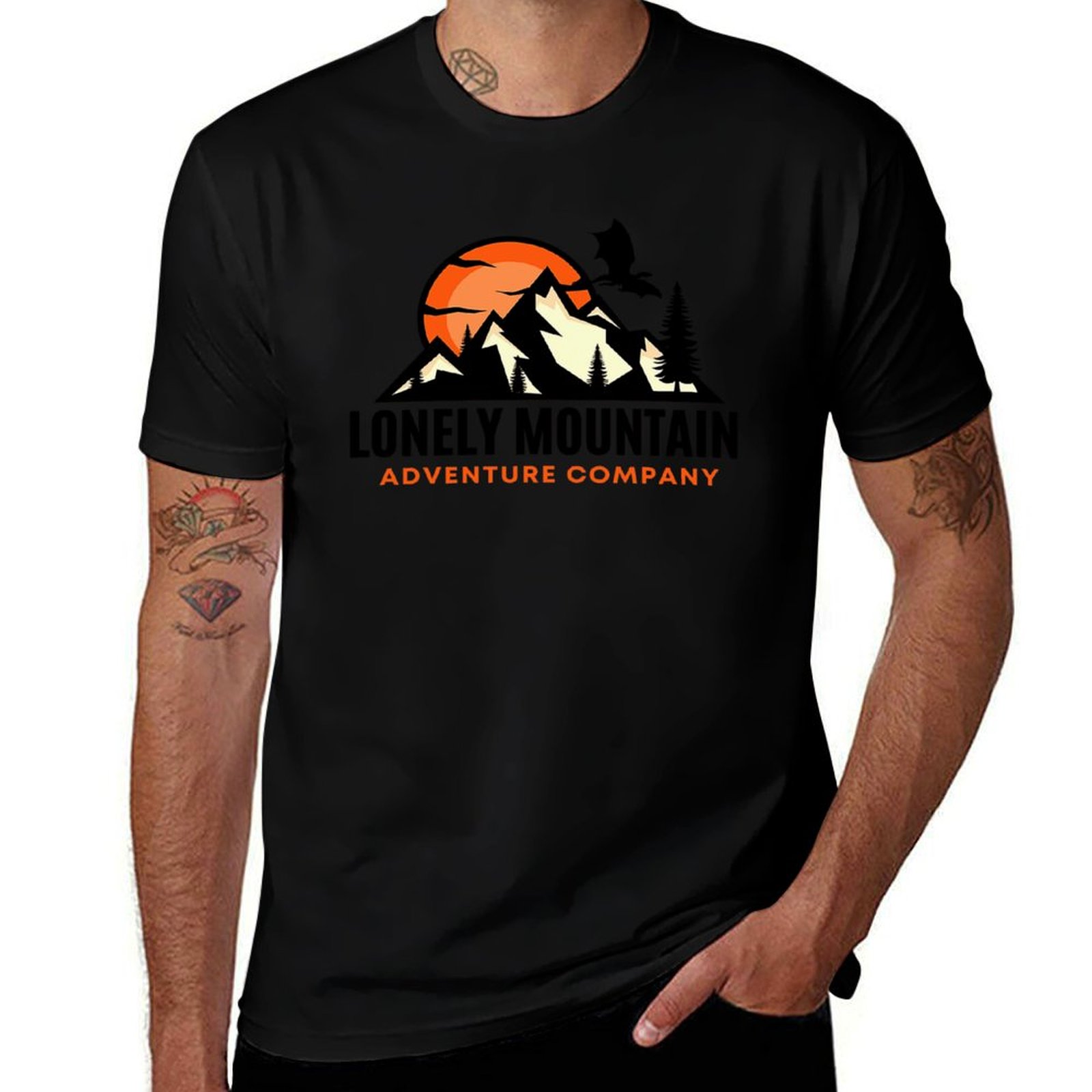 Outdoor Adventure Company - تي شيرت لونلي ماونتن - شركة