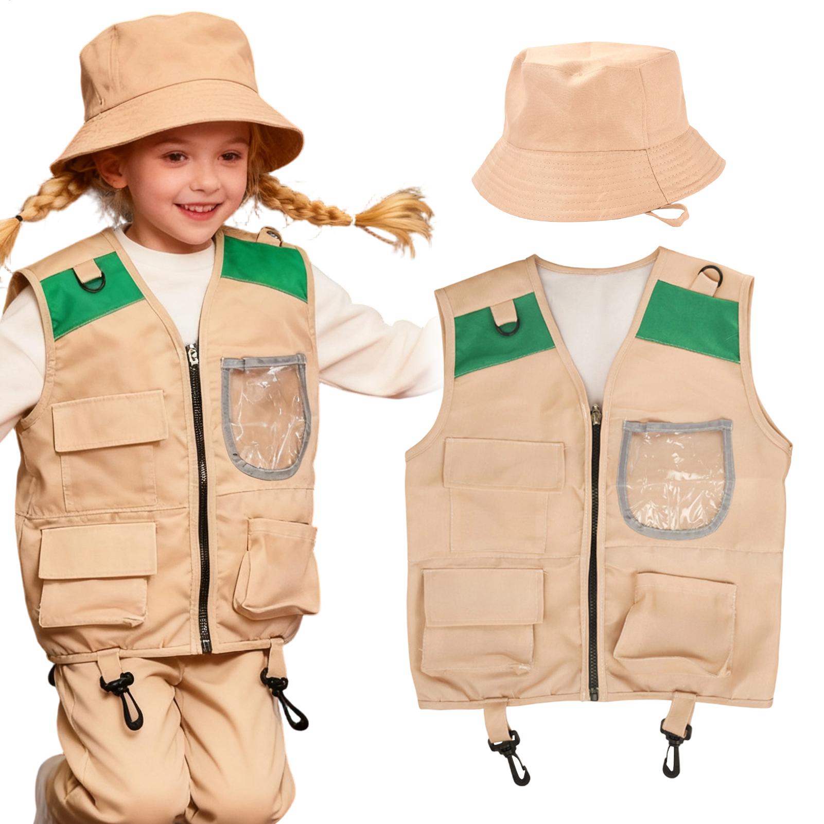 Outdoor Adventure Boys - زي مستكشف السفاري للأطفال، طقم مغامرات