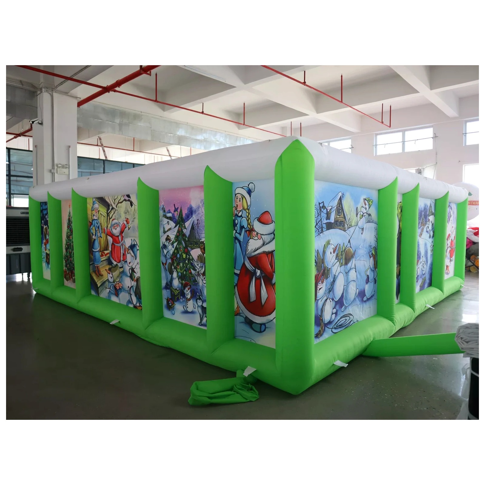 متاهة قابلة للنفخ كبيرة مفتوحة - مراجعة Outdoor Adventure Kids Party وسعره