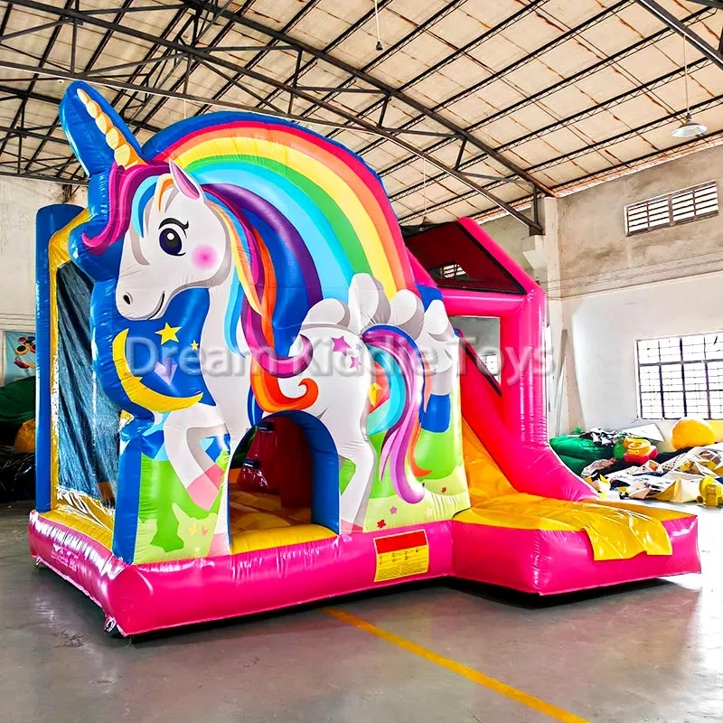 قلعة قوس قزح قابلة للنفخ من ال - مراجعة Outdoor Adventure Kids Party وسعره