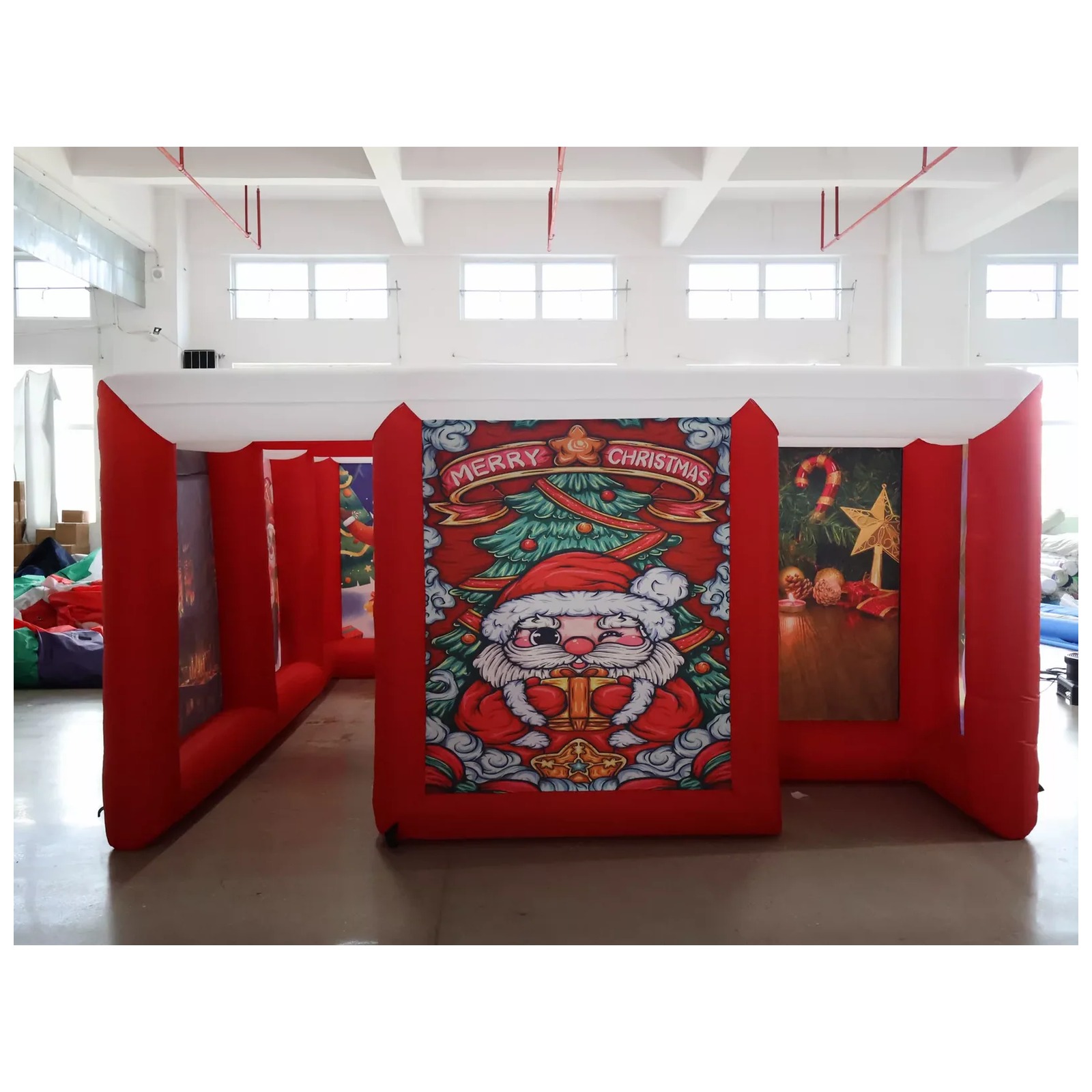 متاهة قابلة للنفخ مغطاة باللون - مراجعة Outdoor Adventure Rentals وسعره